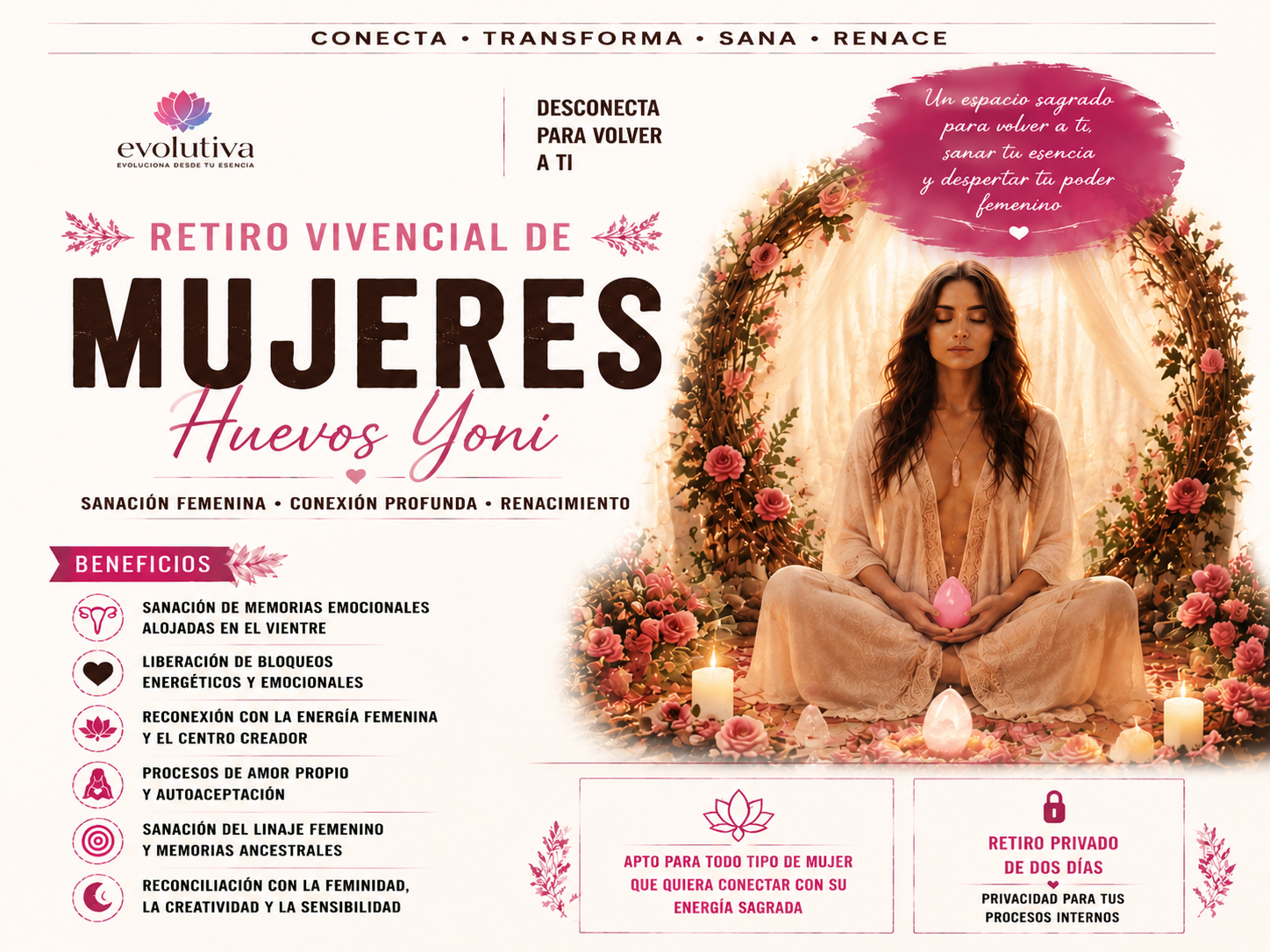 🌙 Retiro de mujeres  - 27 y 28 de Junio 2026