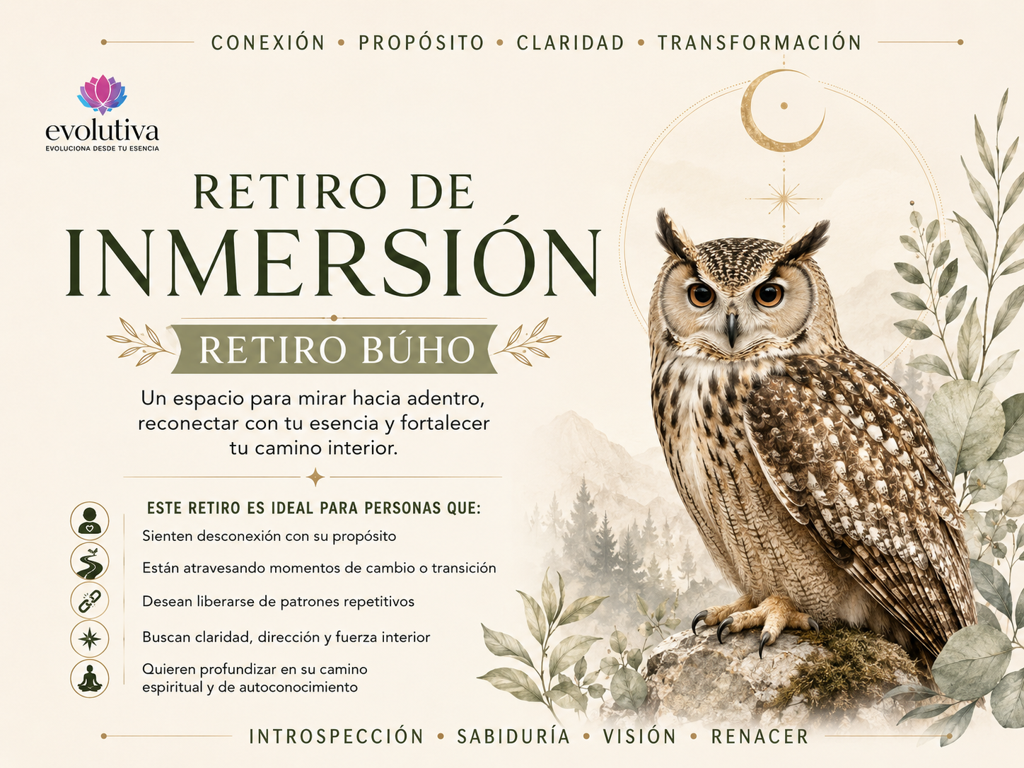 Retiro -BÚHO  - Domingo 19 de julio 2026